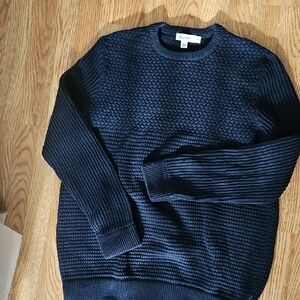 Calvin Klein Men's Navy Crewneck Sweater